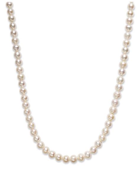 Belle De Mer Pearl Necklace 36 Cultured Freshwater Endless Strand 8-1 ...