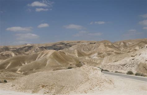 Desert Mountain Landscape of Israel Stock Photo - Image of hill ...