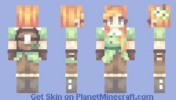 Alex Minecraft Skin