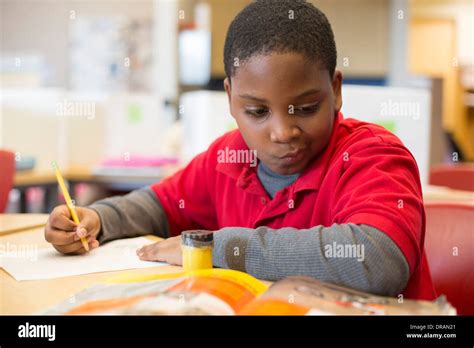 Third grade boy hi-res stock photography and images - Alamy