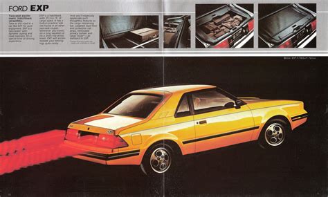 1982 Ford EXP Brochure