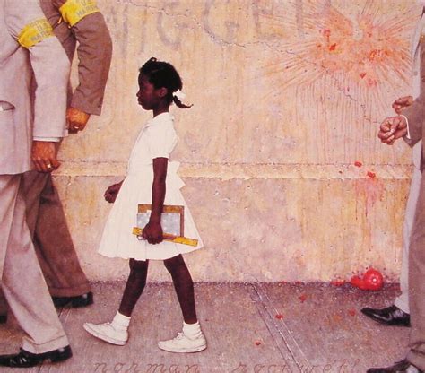 Ruby Bridges the Problem We All Live With Norman Rockwell Art - Etsy