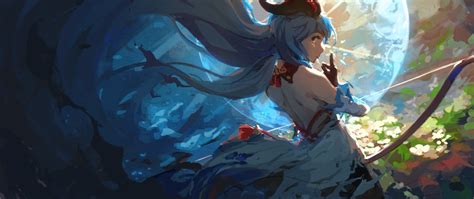 2560x1080 Resolution Ganyu Genshin Impact Digital Art 2560x1080 Resolution Wallpaper ...