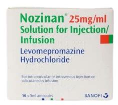 Nozinan Injection (Levomepromazine Hydrochloride) | PharmaServe