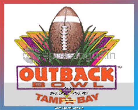 Outback Bowl - College Sports Vector SVG Logo in 5 formats - SPLN003281 • Sports Logos ...