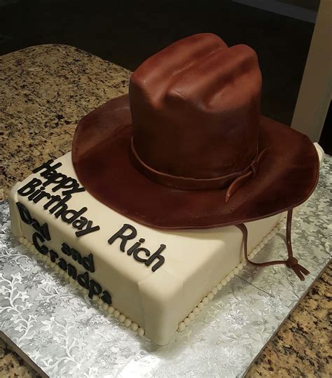 Cowboy Hat Birthday Cake - CakeCentral.com