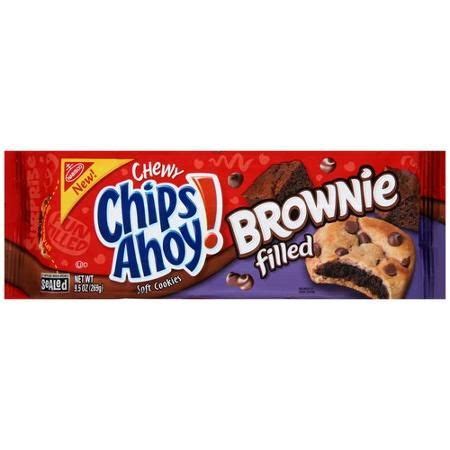 Nabisco Chewy Chips Ahoy! Brownie Filled Soft Cookies, 9.5 oz | Chips ...