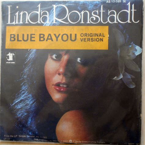 Linda Ronstadt - Blue Bayou (1977, Vinyl) | Discogs