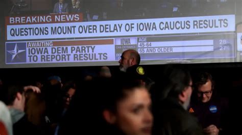 Iowa Caucus Results Delayed Due to Inconsistencies and Technical ...