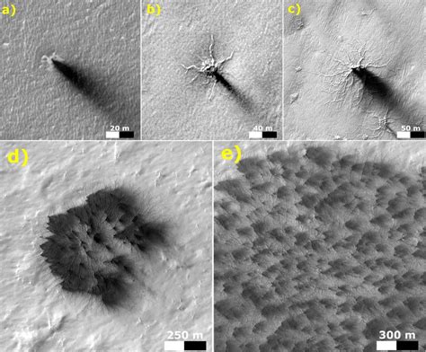 Spiders Growing on the Surface of Mars Right Before Our Eyes! - Universe Today