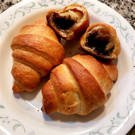 Homemade Chocolate Croissants