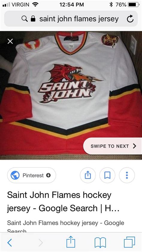 In search of: Saint John flames jersey : r/hockeyjerseys