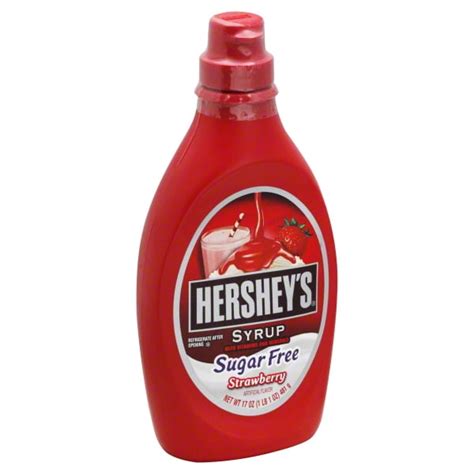 Hershey's Sugar-Free Strawberry Syrup, 17 Oz. – BrickSeek