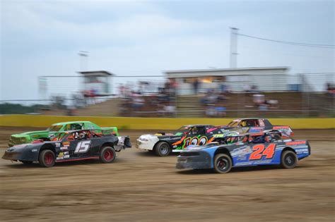 MarionCenterSpeedway: Marion Center Speedway Strictly Stock Special Cut Short When Rain Came