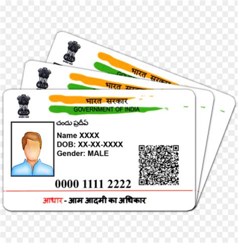 Free download | HD PNG uidai aadhar card in tamil PNG transparent with ...