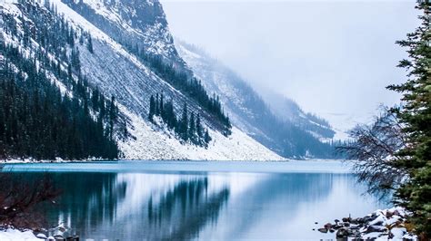 Snowy Lake Wallpapers - Top Free Snowy Lake Backgrounds - WallpaperAccess