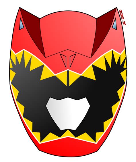 Dino Charge Red Ranger Helmet by crazautiz on DeviantArt