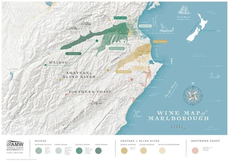 Introducing the Wine Map of Marlborough | NZ Wine Direcotry