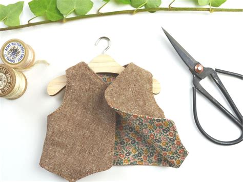 Teddy Bear Vest Pattern - A sewing Life