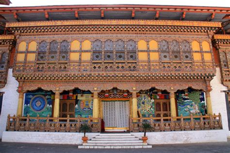 Punakha Dzong Monastery Entrance Bhutan | World-Adventurer