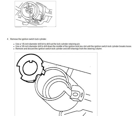 How to remove ignition lock cylinder ford f150