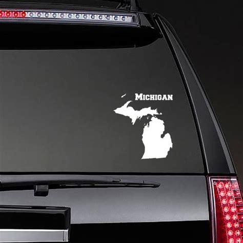 Michigan State Sticker - Fast Shipping & No Minimums