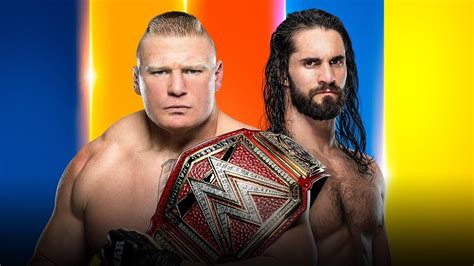 Universal Champion Brock Lesnar vs Seth Rollins à SummerSlam 2019 ...