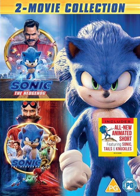 Sonic 2 DVD Movie | 2022 Sonic The Hedgehog Film | HMV Store