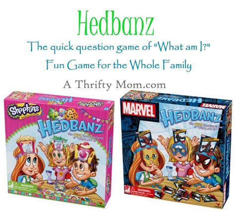 Hedbanz – Family Game Night Ideas