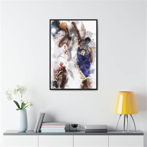 Michael Jordan Poster Kobe Bryant Poster Canvas Wrap Kids - Etsy