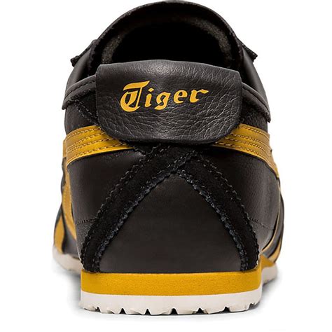 ASICS Onitsuka Tiger Mexico 66 Black/Honey Gold Unisex Sneakers ...