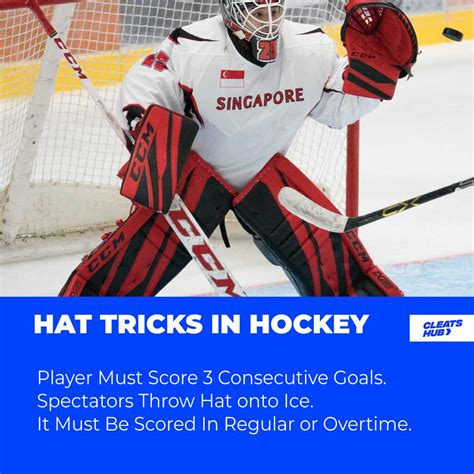 What is a Hat Trick in Ice Hockey? Stats & More | Cleats Hub