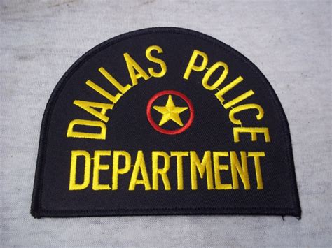 Badge, embleem Dallas Police Department. | US Police Department FBI CIA | militariadefoerier