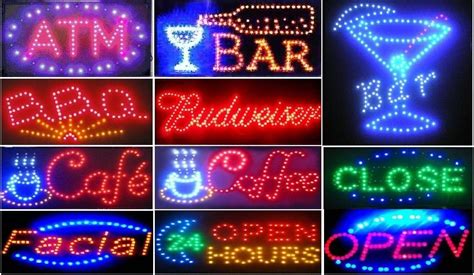 led neon bar signs