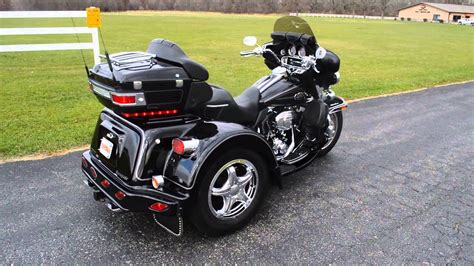 2008 Harley Davidson Ultra Lehman Trike Kit - YouTube