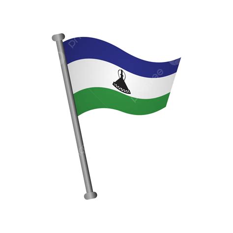 Lesotho Flag, Lesotho, Flag, Lesotho Day PNG and Vector with ...