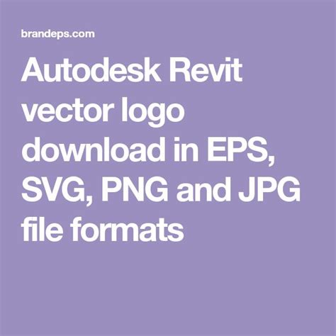 Autodesk Revit vector logo download in EPS, SVG, PNG and JPG file formats | Autodesk revit ...