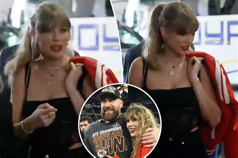 Taylor Swift arrives at Super Bowl 2024 to support boyfriend Travis Kelce