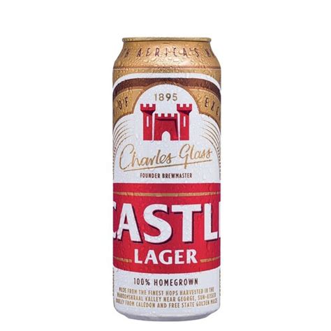 Castle Lager 500ml Cans - Bar Keeper