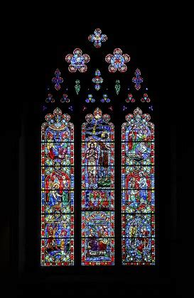 Stained Glass Window Washington National Cathedral Editorial Stock ...