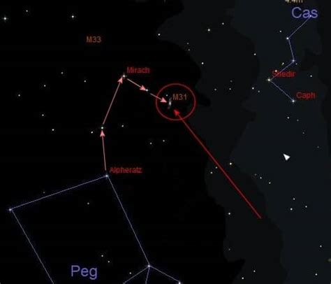 How to find the Andromeda Galaxy (M31) – Matt's Astronomy Website