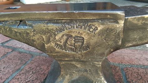 Pin by JJ on 65 lb Pound Arm & Hammer Small Baby Anvil circa 1918 | Arm & hammer, Blacksmithing ...