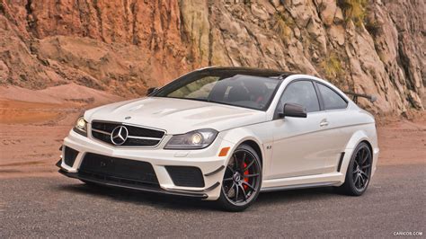 2012 M-Benz C63 AMG Black Series Aerodynamics Package Diamond White ...