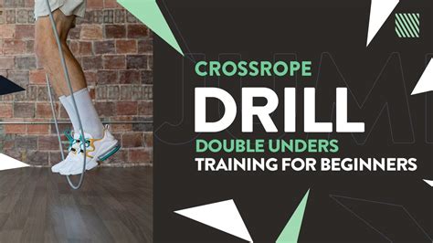 Double Under Jump Rope Drills for Beginners [Crossrope] - YouTube