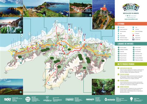 Planos, mapas y folletos de Asturias y Cudillero - Vive Cudillero