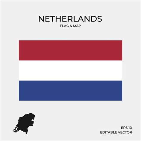 Netherlands map and flag | Netherlands map, Netherlands flag, Map