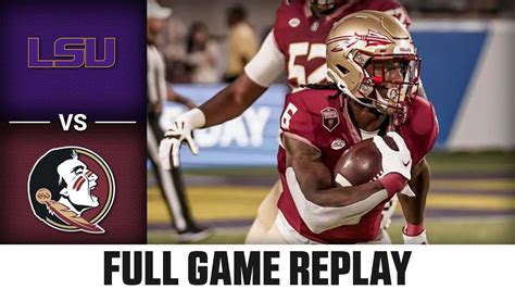 LSU vs. Florida State Full Game Replay | 2023 ACC Football - YouTube