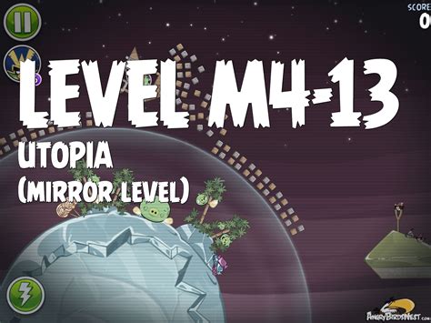 Angry Birds Space Utopia Mirror Level M4-13 Walkthrough | AngryBirdsNest