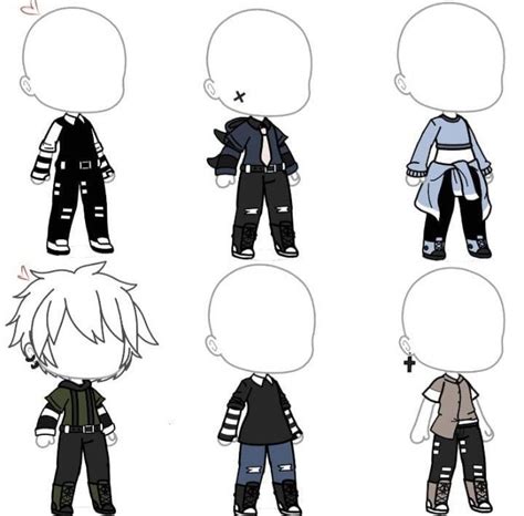 >>Gacha Outfit | Club outfits, Gacha life outfit ideas, Boy outfits