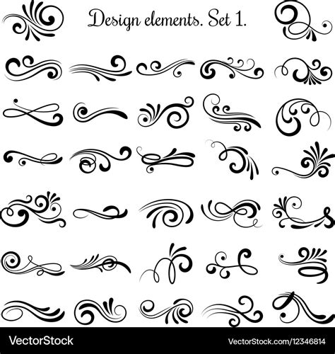 Curly Swirls Svg